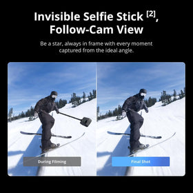 DJI Osmo 360 170-degree view for expansive scenery