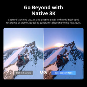 DJI Osmo 360 records smooth 4K/120fps slow motion