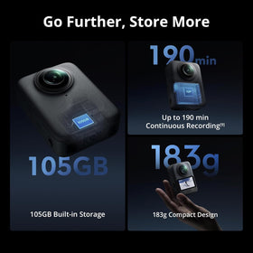 DJI Osmo 360 Adventure Combo HorizonSteady for smooth motion