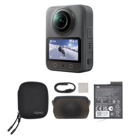 DJI Osmo 360 with 1-inch imaging captures immersive, low-light panoramas.