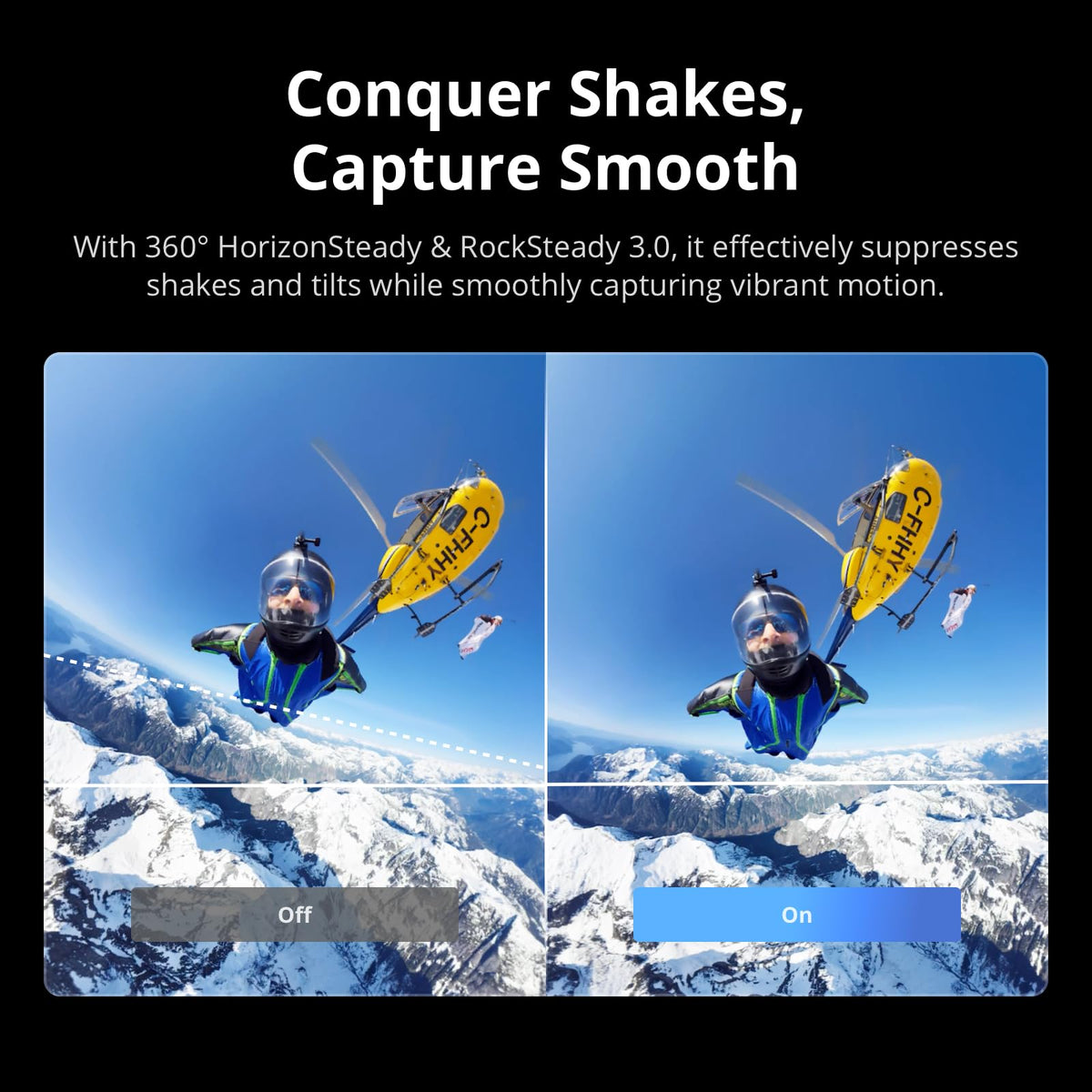 DJI Osmo 360 with Mimo app for fast edits and sharing.