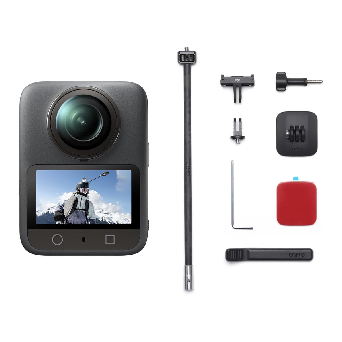 DJI Osmo 360 third-person helmet combo for immersive POV filming