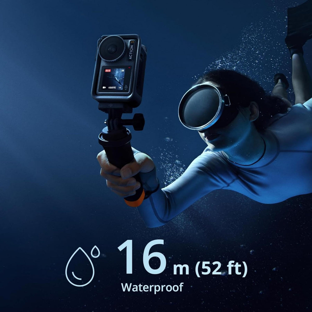 DJI Osmo Action 3 records in 4K/120fps for smooth action shots