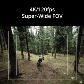 DJI Osmo Action 3 chest mount enables hands-free filming on hikes