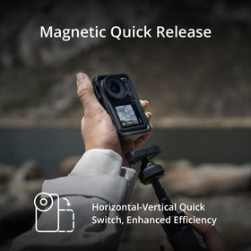 DJI Osmo Action 4 carrying case keeps gear organized for travel.