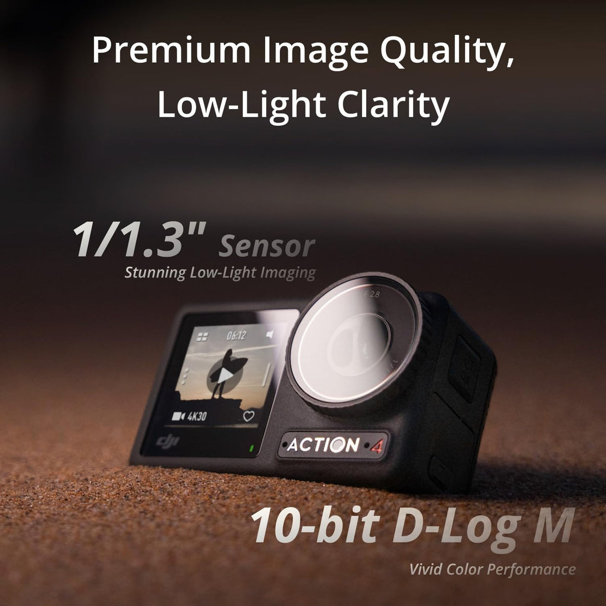 DJI Osmo Action 4 protective case safeguarding the camera during rugged use.