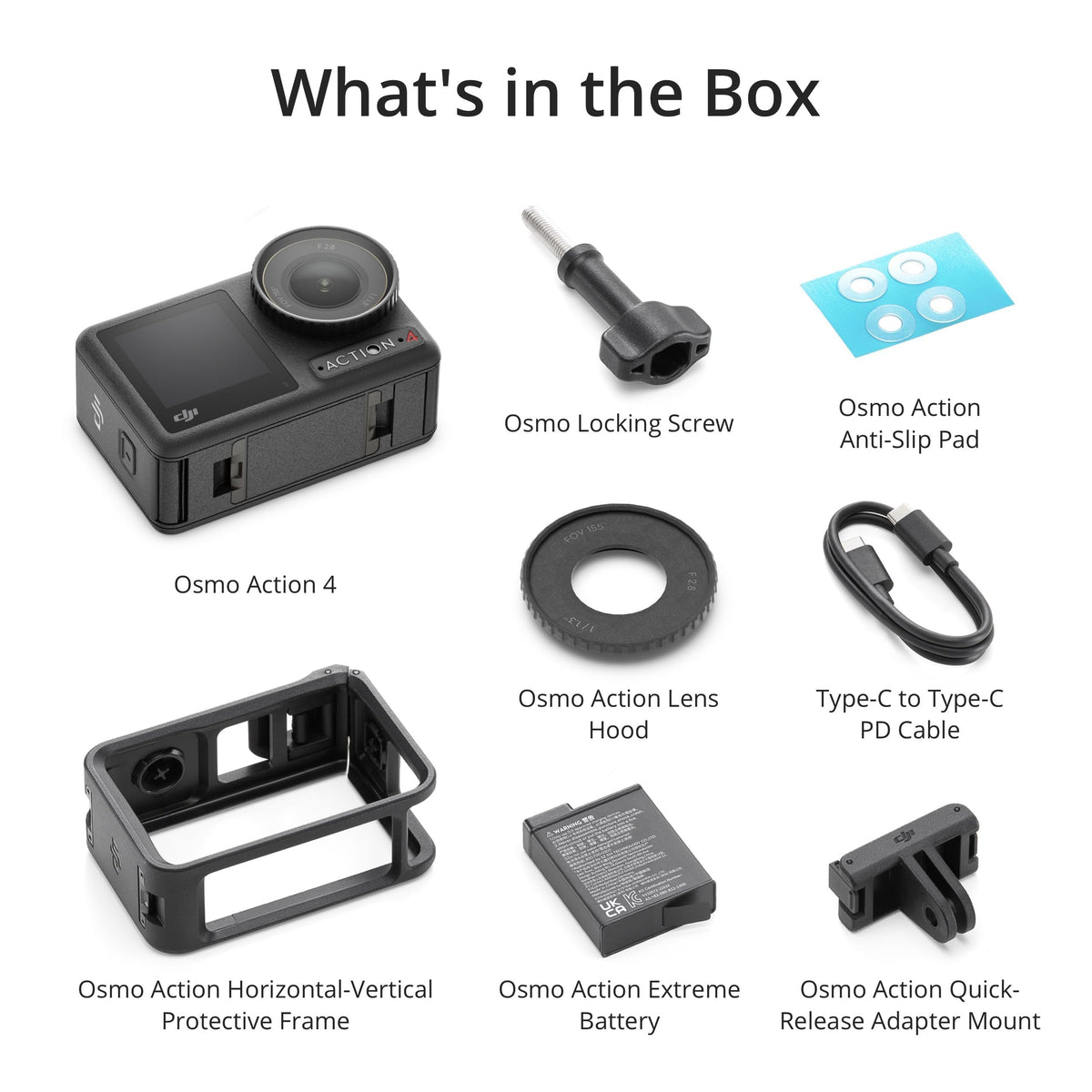 DJI Osmo Action 4 waterproof case extends underwater recording up to IP68.