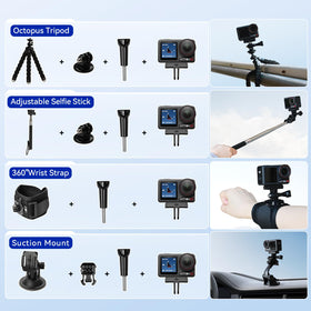 DJI Osmo Action 5 Pro 4K 120fps video capture for smooth slow-motion.