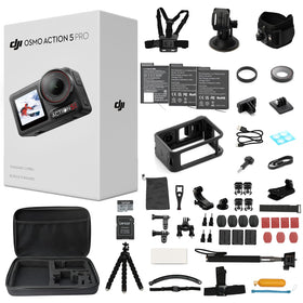 DJI Osmo Action 5 Pro camera body ready for action filming.