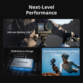 58-piece accessory kit expands versatility for on-the-go shooting