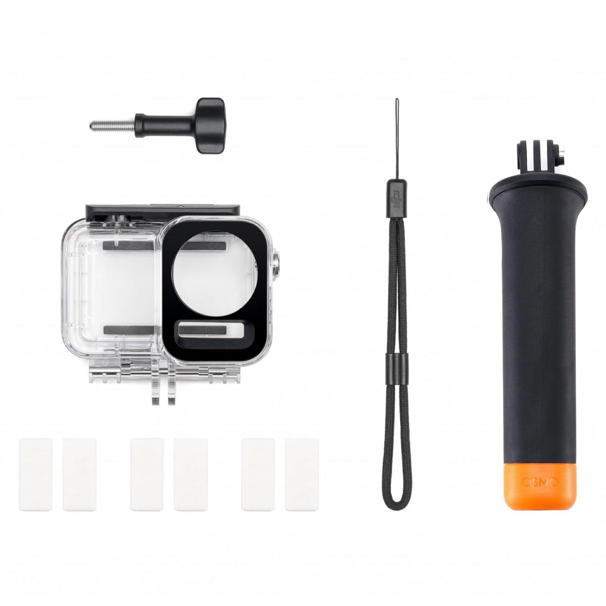 DJI Osmo Action 60m waterproof case for secure underwater filming.