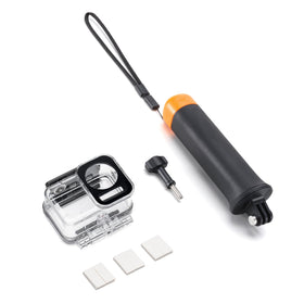 DJI Floating Handle provides buoyant stability for underwater shots.