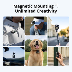 DJI Osmo Nano 143-degree ultra-wide view for immersive action footage