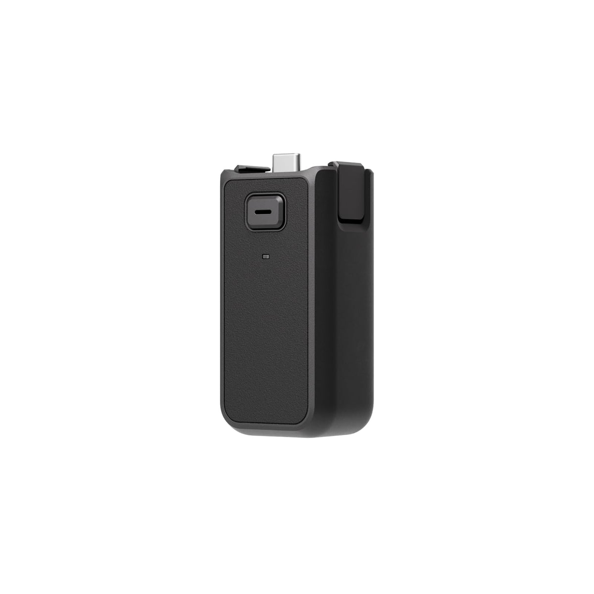 DJI Osmo Pocket 3 Battery Handle back view shows USB C port for audio devices