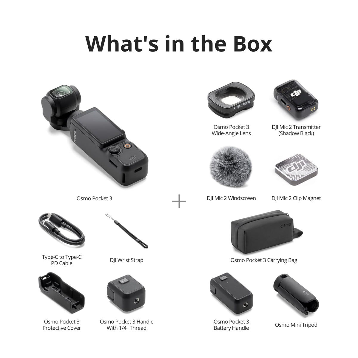 DJI Osmo Pocket 3 carrying bag offers portable setup.