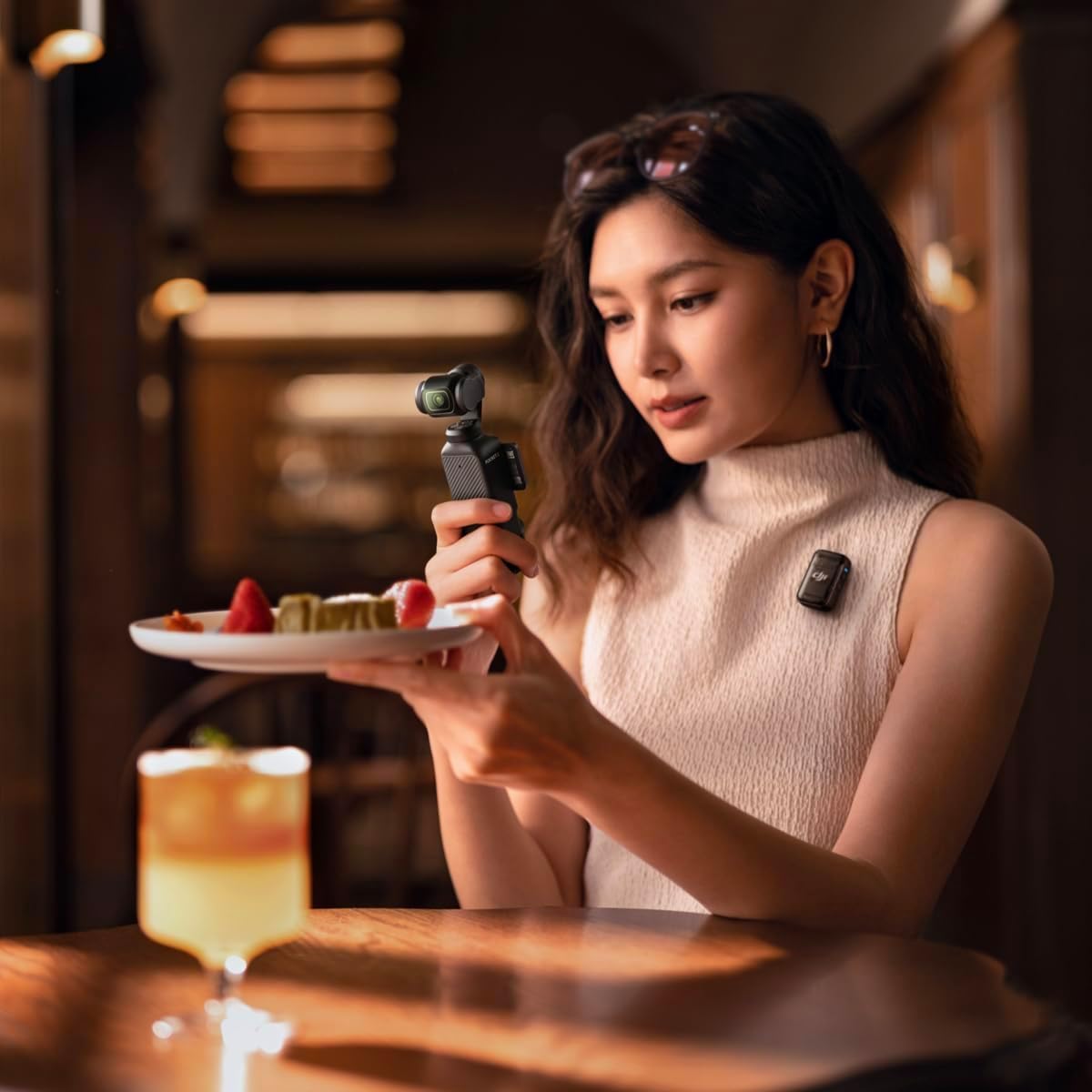 DJI Osmo Pocket 3 compact design fits pockets for travel.