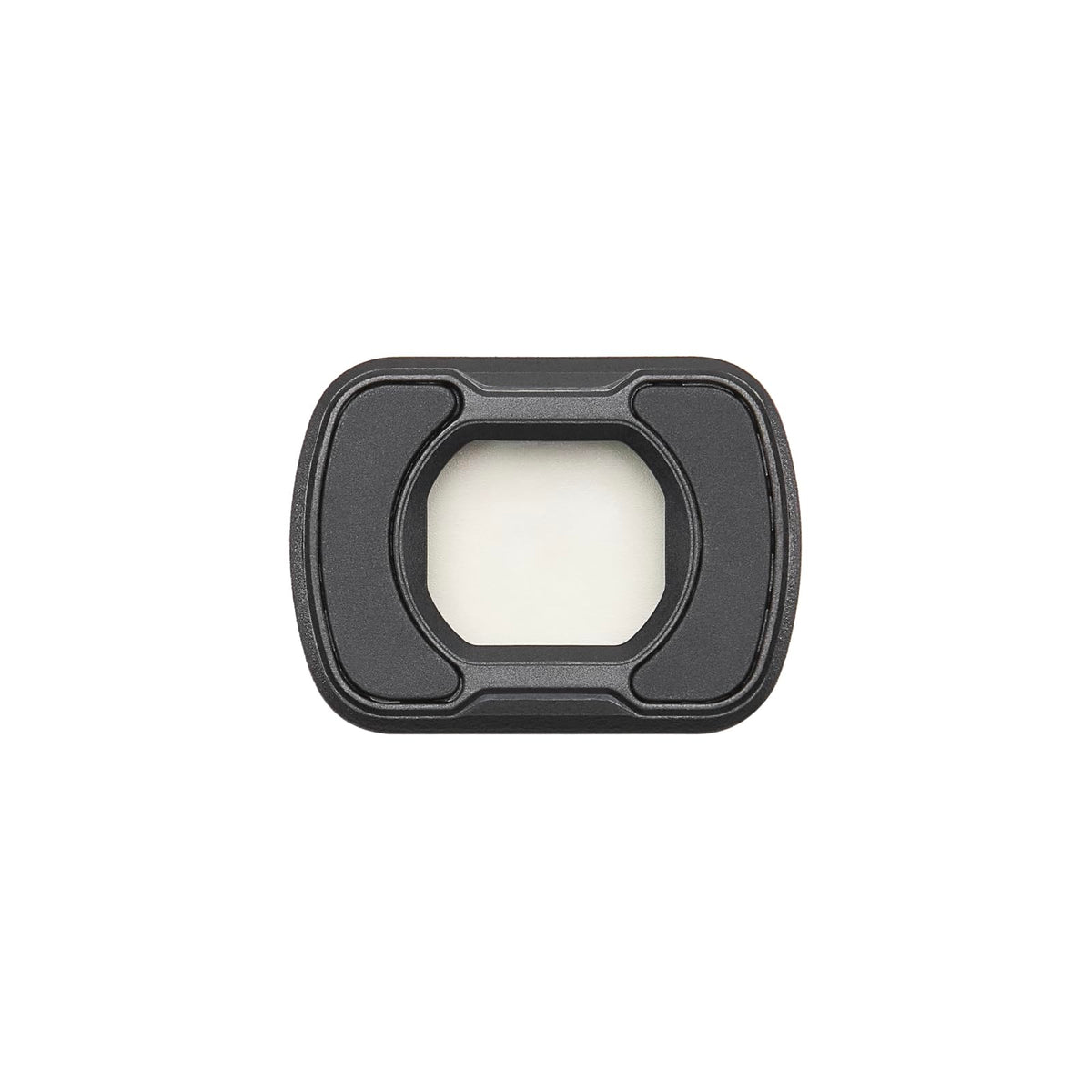 DJI Osmo Pocket 3 wide-angle close-up of lens glass highlighting clarity benefit