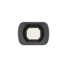 DJI Osmo Pocket 3 wide-angle front view showing lens attached and wider framing benefit