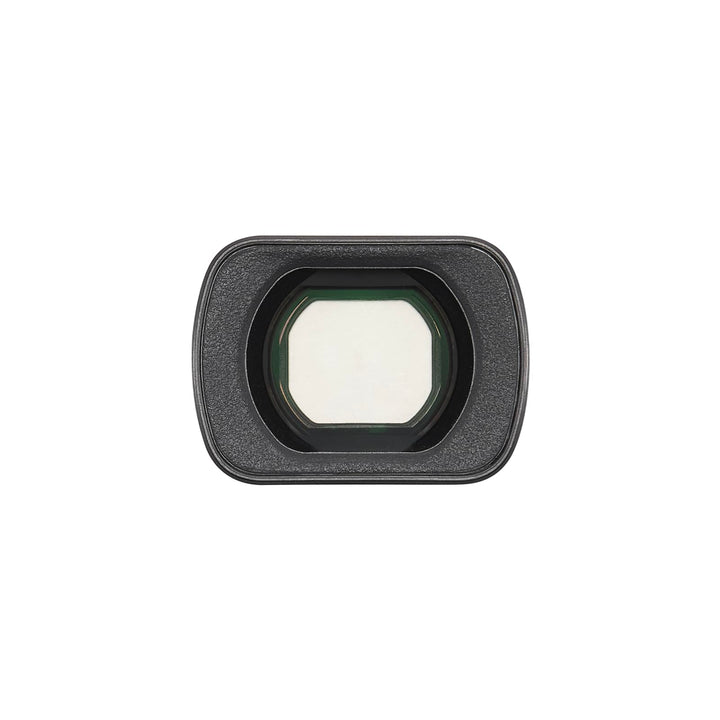DJI Osmo Pocket 3 wide-angle front view showing lens attached and wider framing benefit