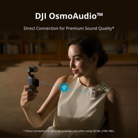 DJI Osmo Pocket 3 wide-angle lens enables dramatic perspectives.