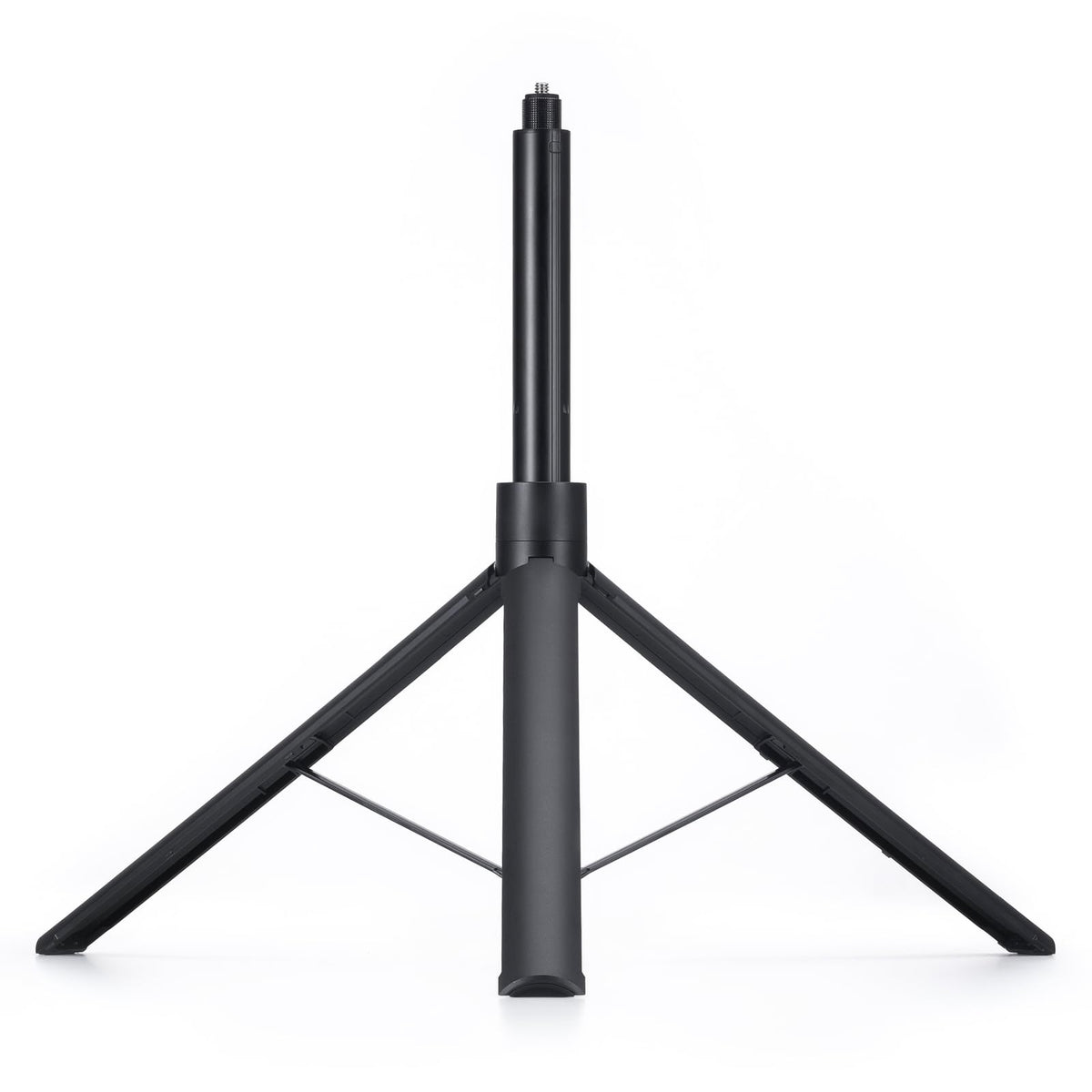 DJI Osmo tripod size comparison to hand showing compact travel-friendly scale