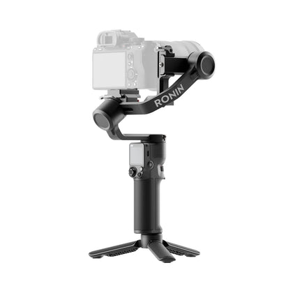 DJI RS 3 Mini compact stabilizer ready for travel filming with smooth motion.