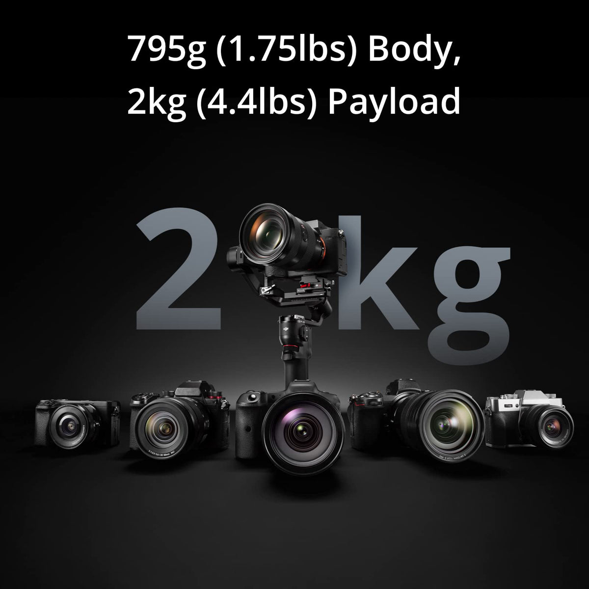 DJI RS 3 Mini portrait mode weight demonstrates portable setup for vloggers.