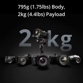 DJI RS 3 Mini portrait mode weight demonstrates portable setup for vloggers.