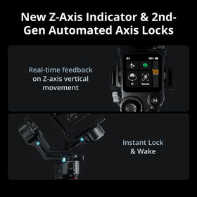 DJI RS 5 quick-open tripod simplifies setup for on-the-fly shots.