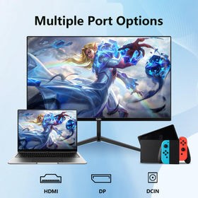 DJiEX 24in immersive visuals and responsive performance enhance gaming sessions.