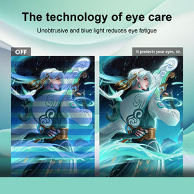 DJiEX Full HD 1920x1080 display delivers sharp text and clear images