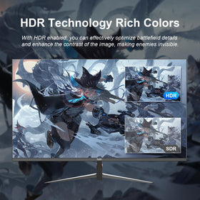 DJiEX 180Hz refresh rate enhances smooth gameplay experiences.