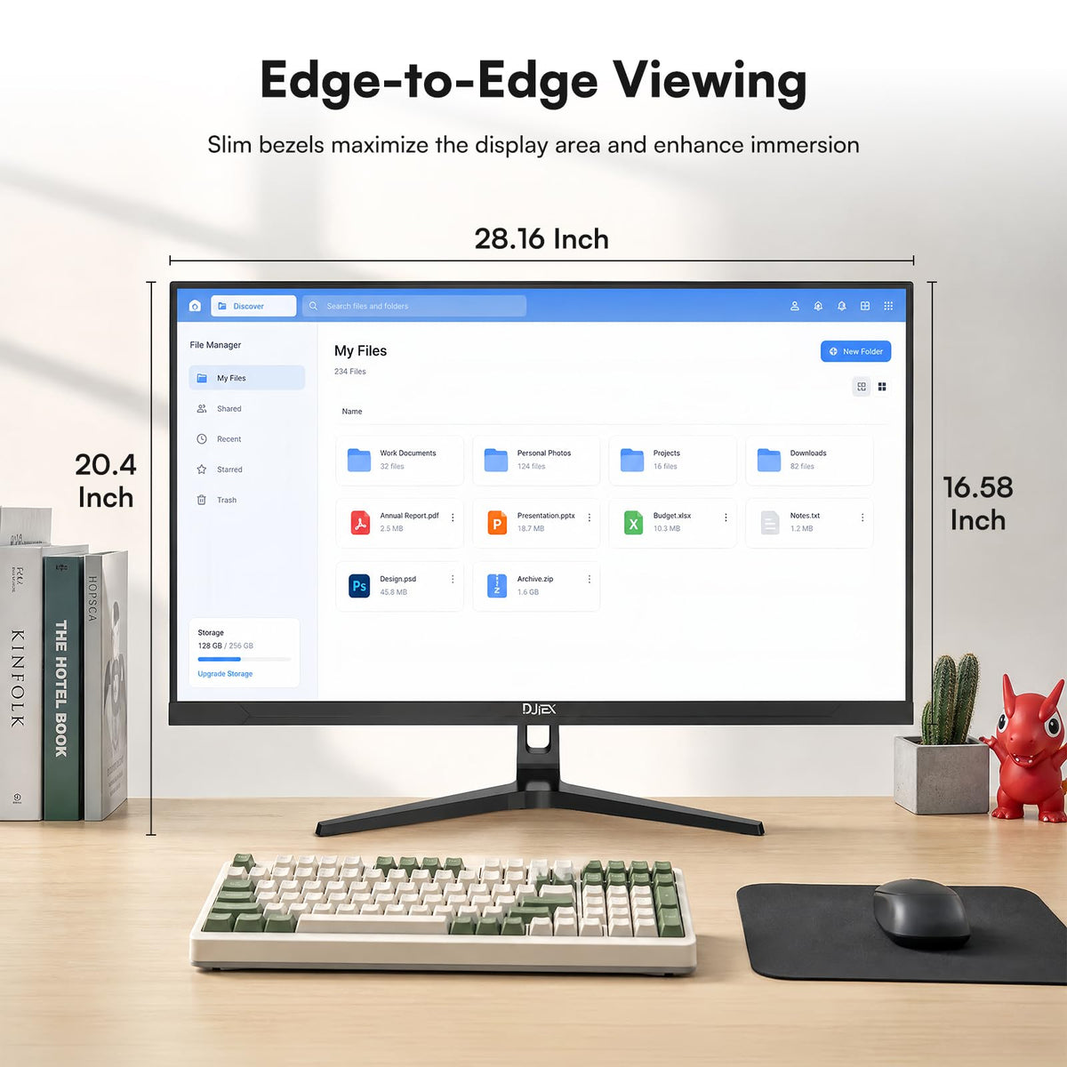DJiEX 4K monitor shadow detail for media and editing tasks