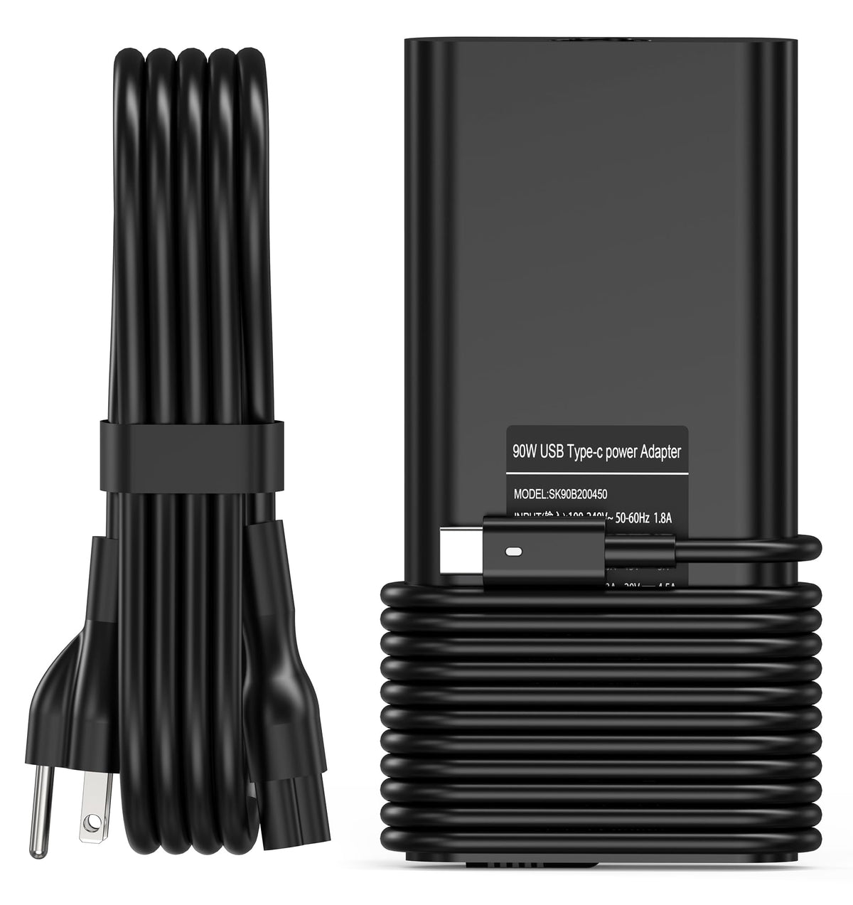 DJW 90W USB-C charger for Dell XPS 13-9500 provides fast, reliable charging