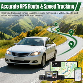 DKGEA night vision IR dash cam captures clearer footage in low light.