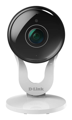 D-Link front view showing camera and compact design for discreet monitoring