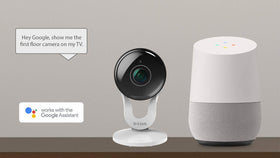 D-Link lifestyle in living room illustrating wide coverage and peace of mind