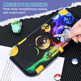 DLseego Switch Lite case installed on console showing accessible buttons