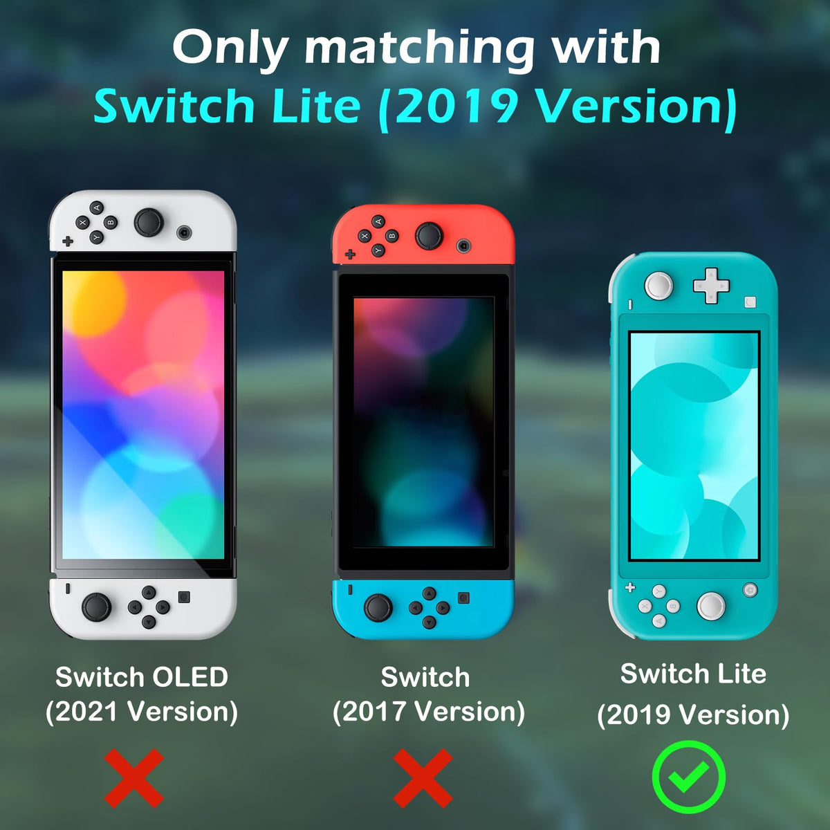 Gift-ready packaging for the DLseego Switch Lite case and grips