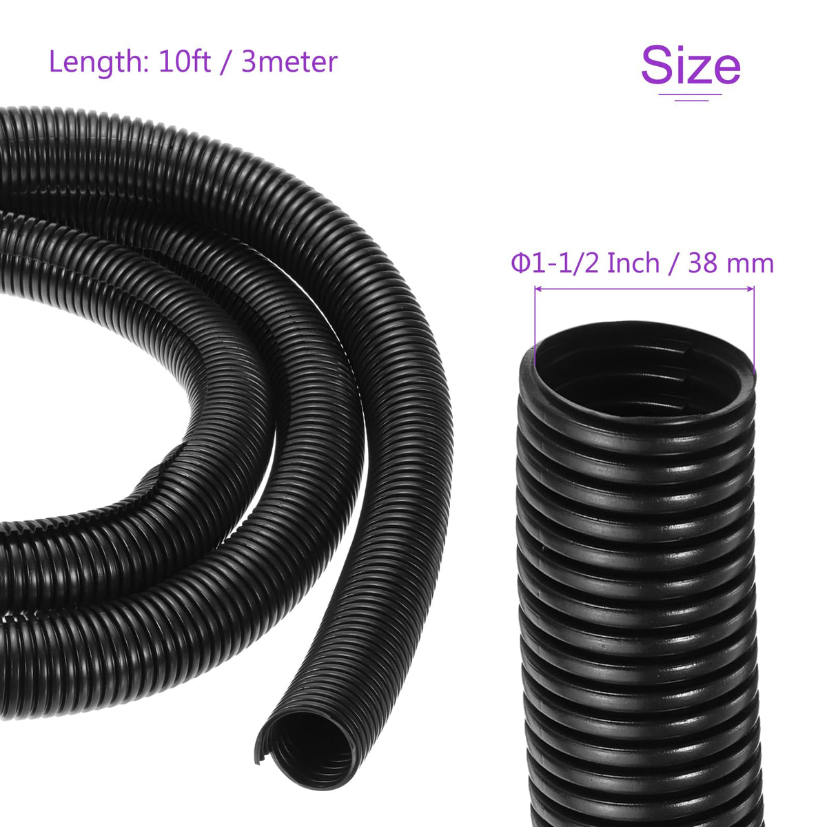 DMiotech wear-resistant cable cover shields wires from abrasion and chemical exposure.