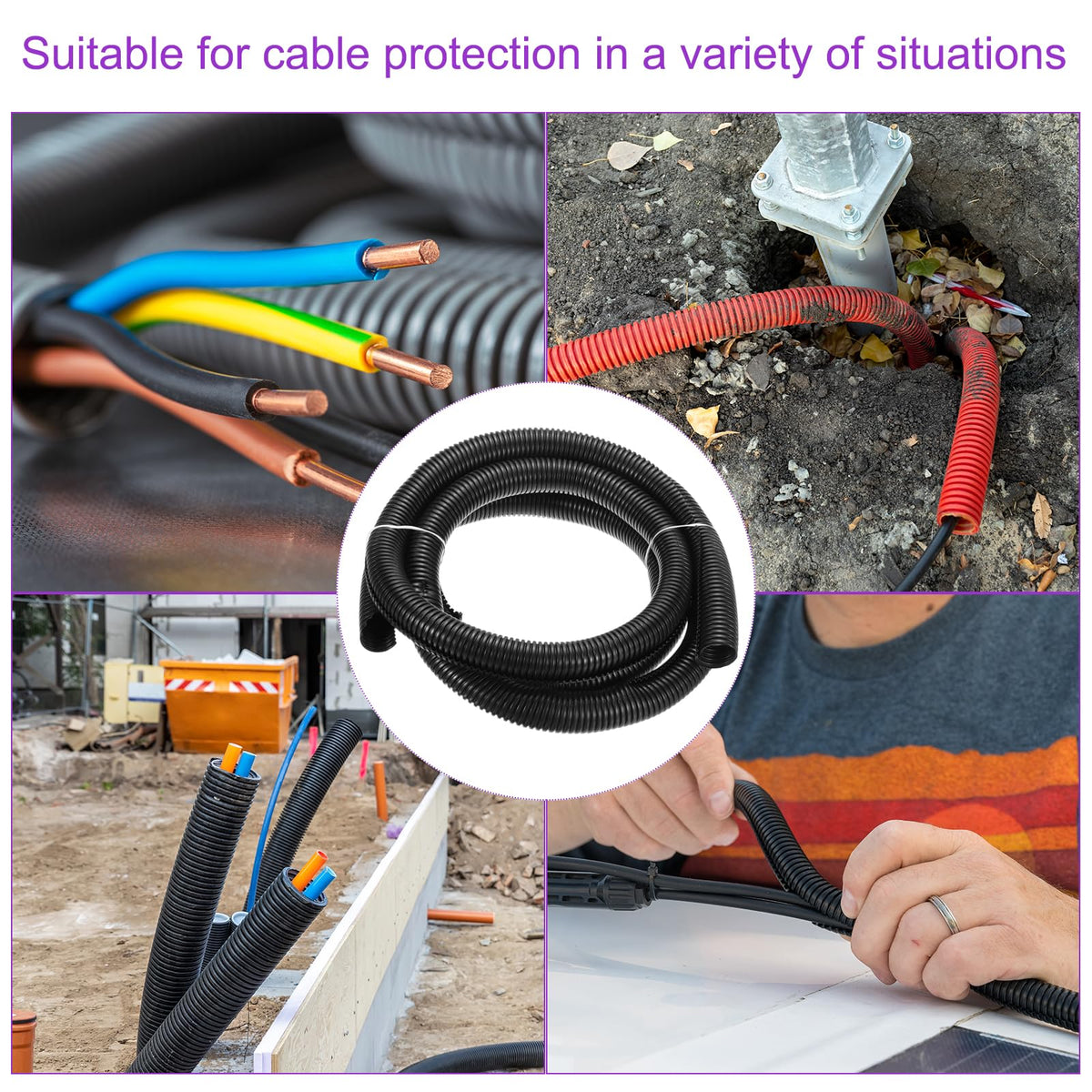 DMiotech 10ft sleeve withstands -30 to 110°C in busy workspaces