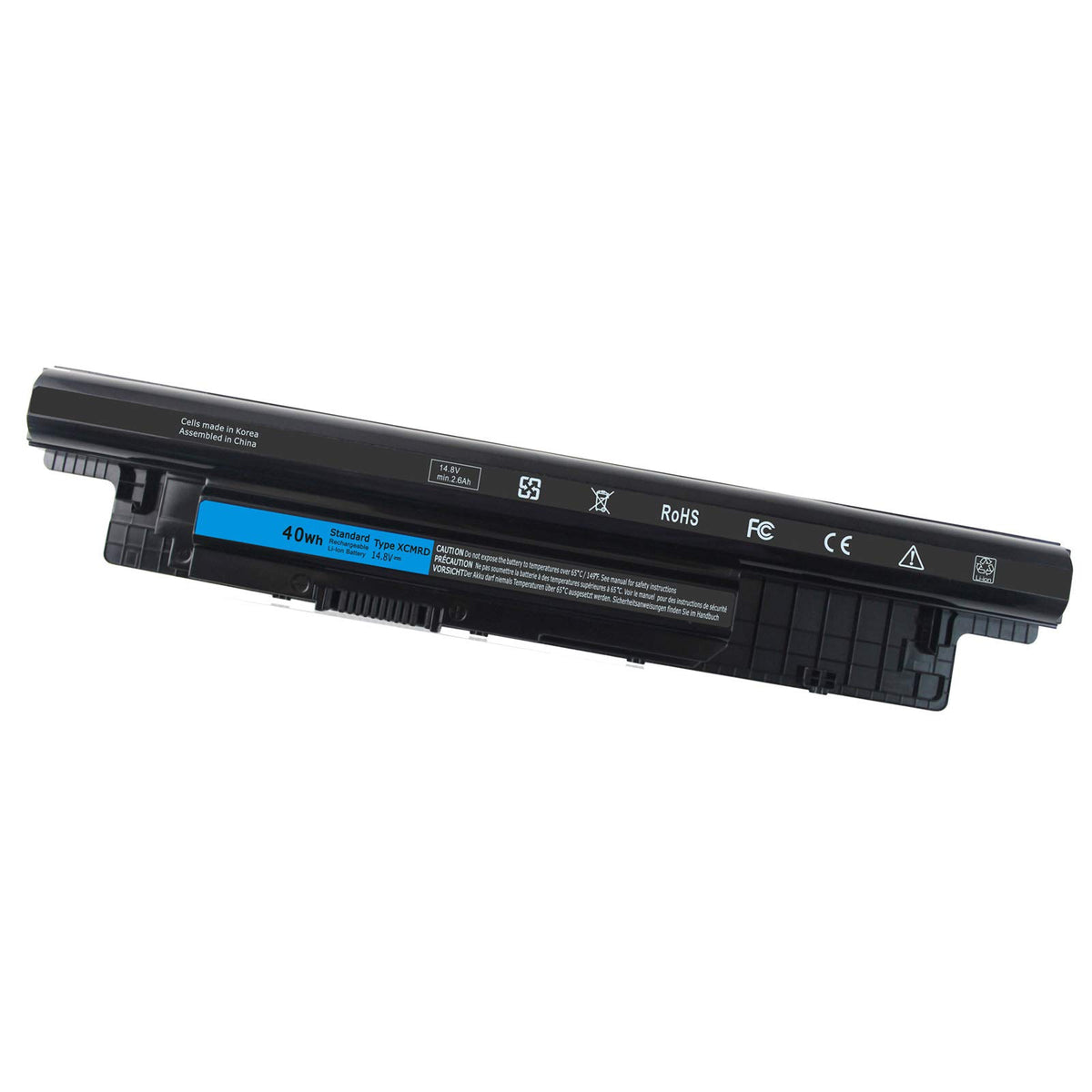 DMKAOLLK 40Wh XCMRD battery for Dell Inspiron 14 series extends mobility and runtime.