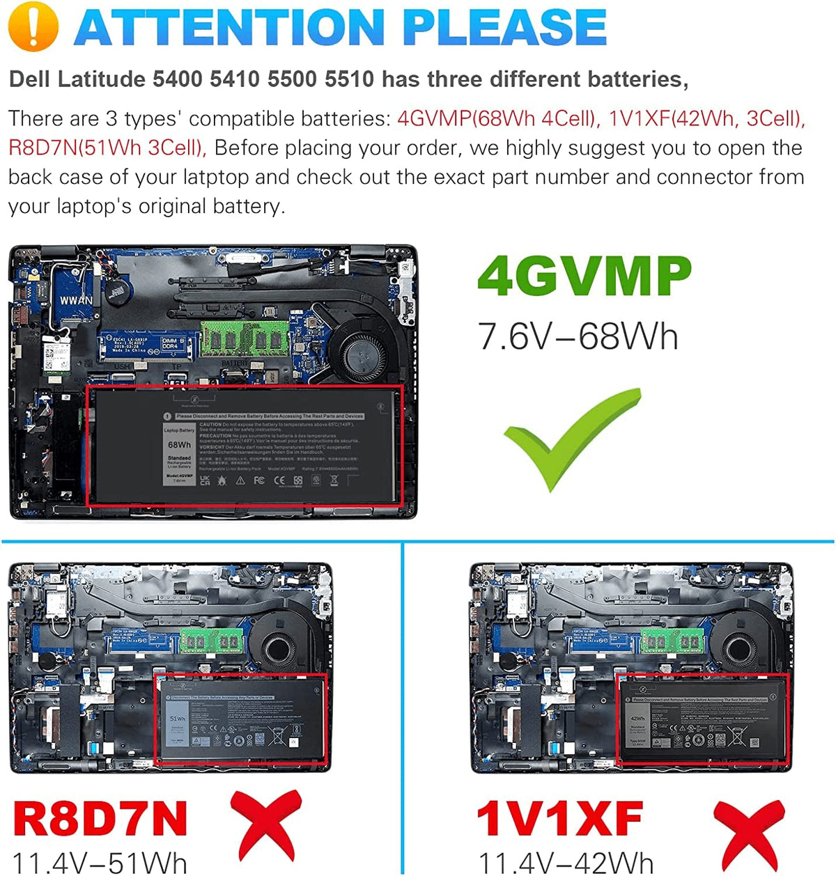 DMKAOLLK 4GVMP top label close-up with model and safety markings