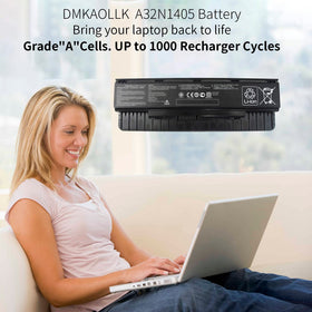 DMKAOLLK A32N1405 battery side ports highlight easy installation and secure connections