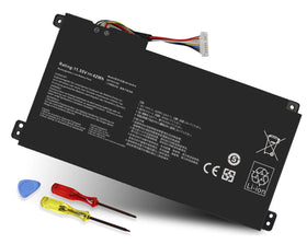 DMKAOLLK B31N1912 battery front view, compact replacement for Asus VivoBook