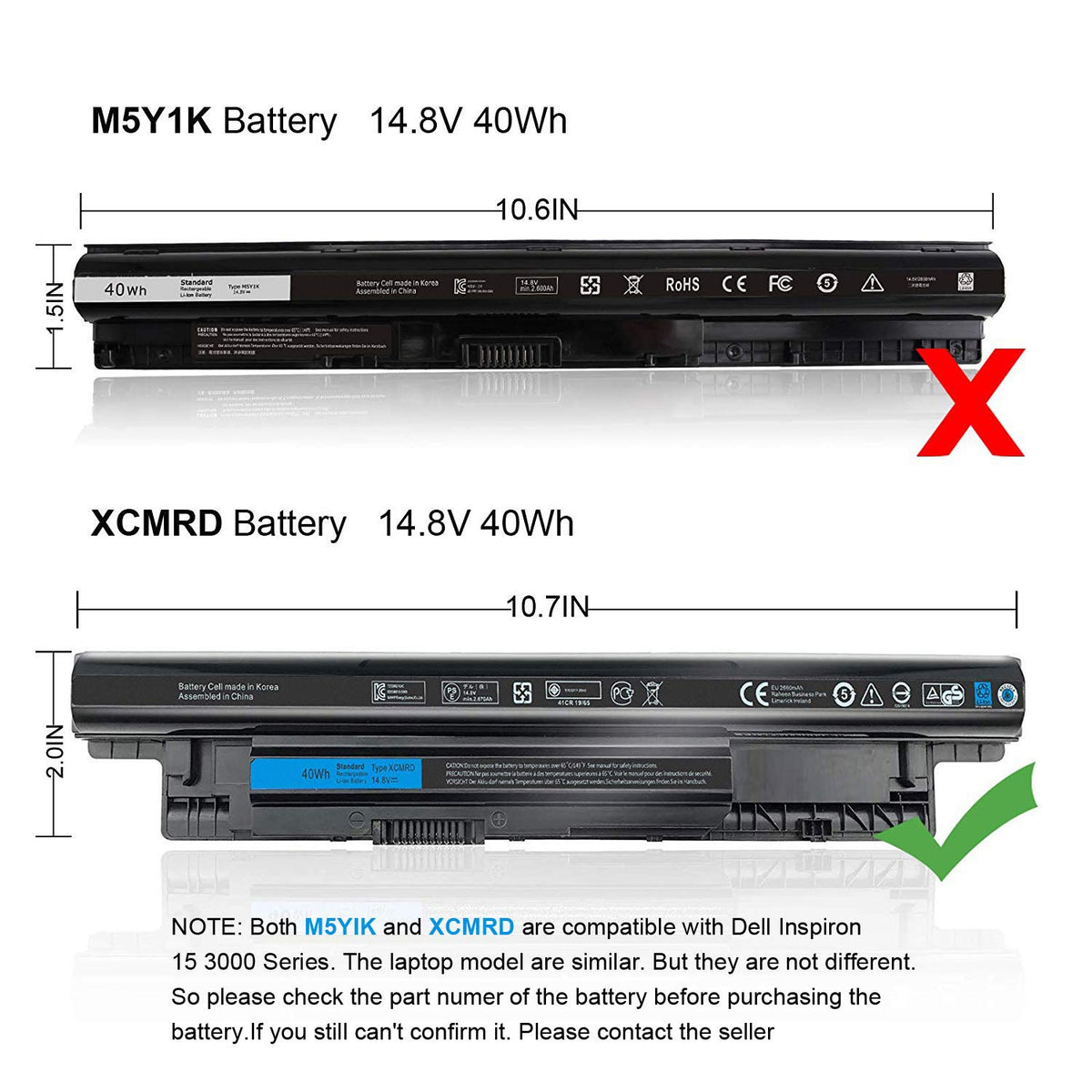 DMKAOLLK XCMRD compatibility list helps ensure proper fit across Dell models.