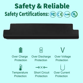 DMKAOLLK battery packaging with quick start guide supports safe installation.
