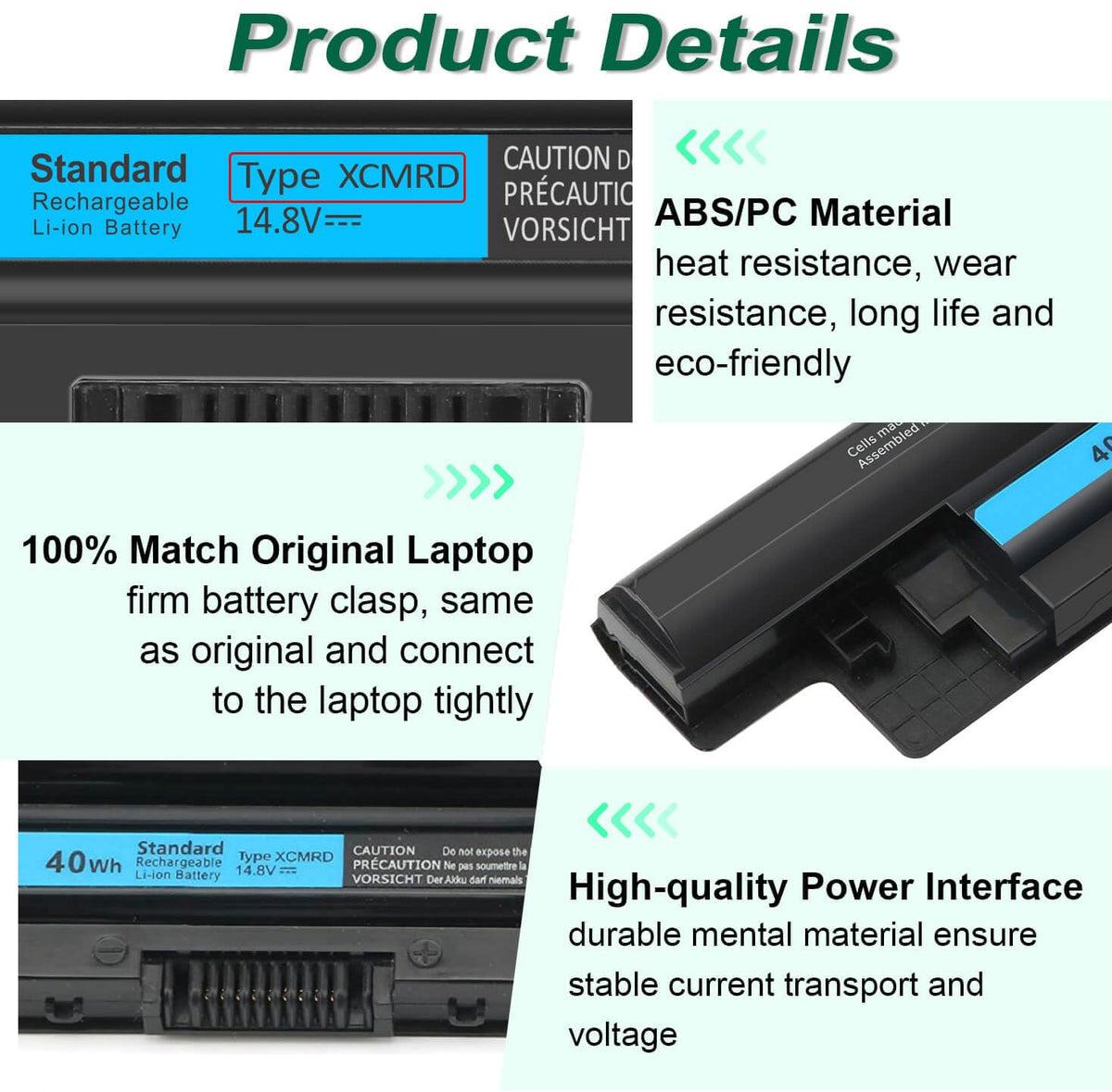 DMKAOLLK Dell Latitude battery compatible for 3000 series reliability.