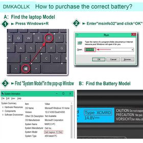 DMKAOLLK Vostro compatibility battery for 2421 series ensures replacement value.