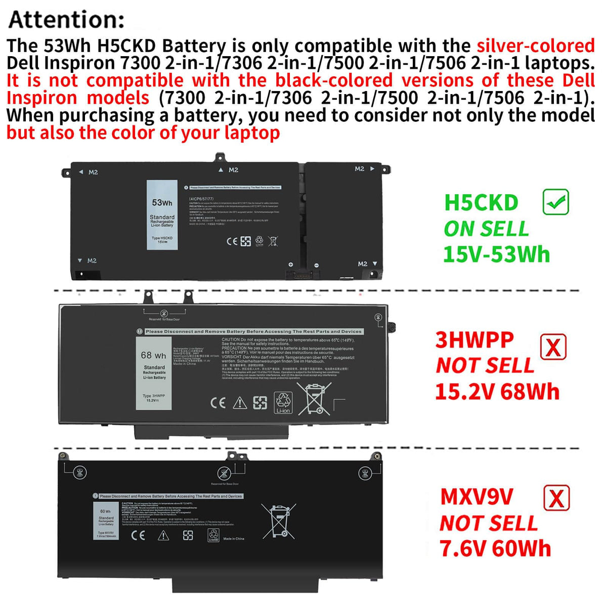 DMKAOLLK battery installed in a laptop demonstrating easy replacement